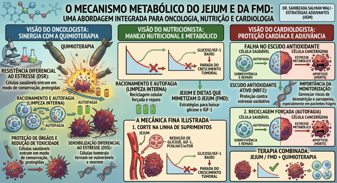 O Cerco Metabólico: A Tática de Guerra do Jejum