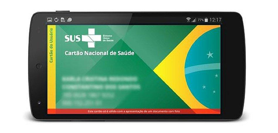 Aplicativos Médicos - Cartão Nacional do SUS