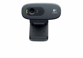 Webcam HD Logitech C270 com Microfone Embutido e 3 MP