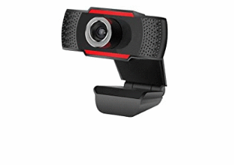 Webcam USB Full HD 1080P com Microfone USB2.0 para PC Laptop