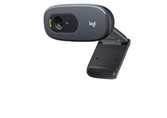 Logitech C270 Desktop ou Laptop Webcam, HD 720p Widescreen