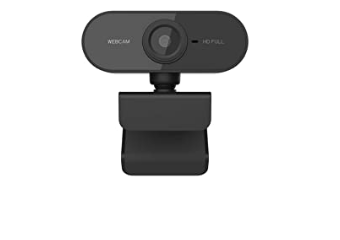 Webcam Full HD 1080p com microfone, Webcams USB para pc